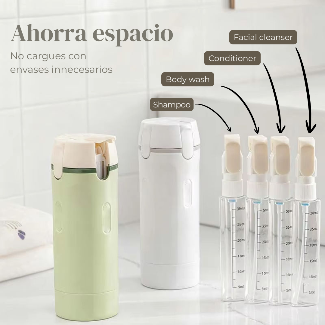 Dispensador 4 en 1 Go4Travel™